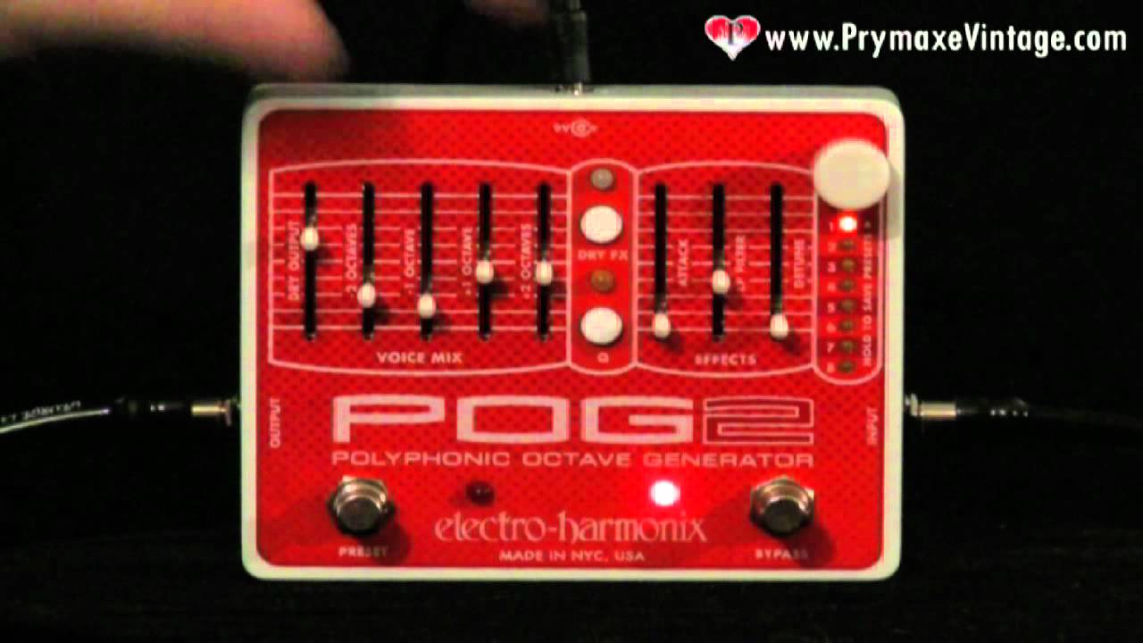 EHX POG2 demo by Prymaxe Vintage