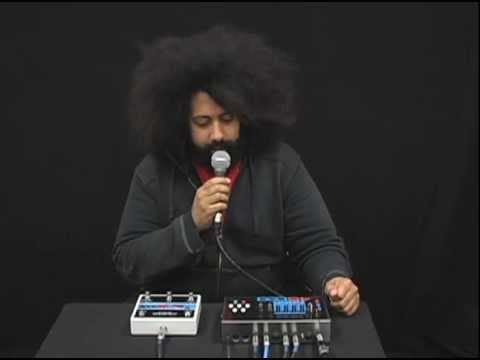 EHX 45000 multi track demo by Reggie Watts