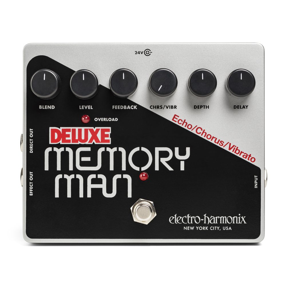 Deluxe Memory Man | Analog Delay / Chorus / Vibrato - Electro-Harmonix