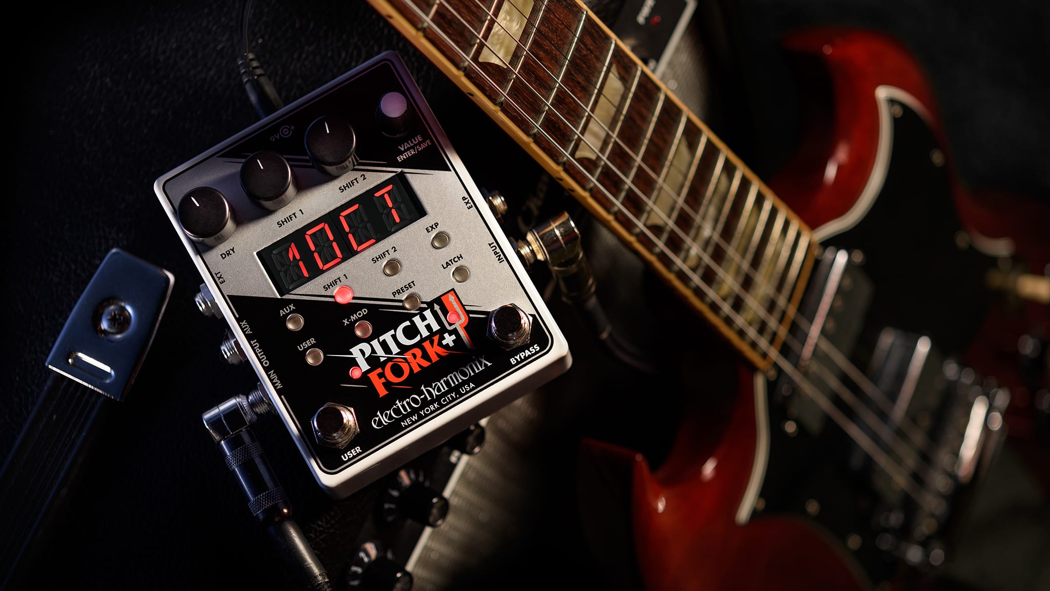 Electro-Harmonix Launches the Pitch Fork®+