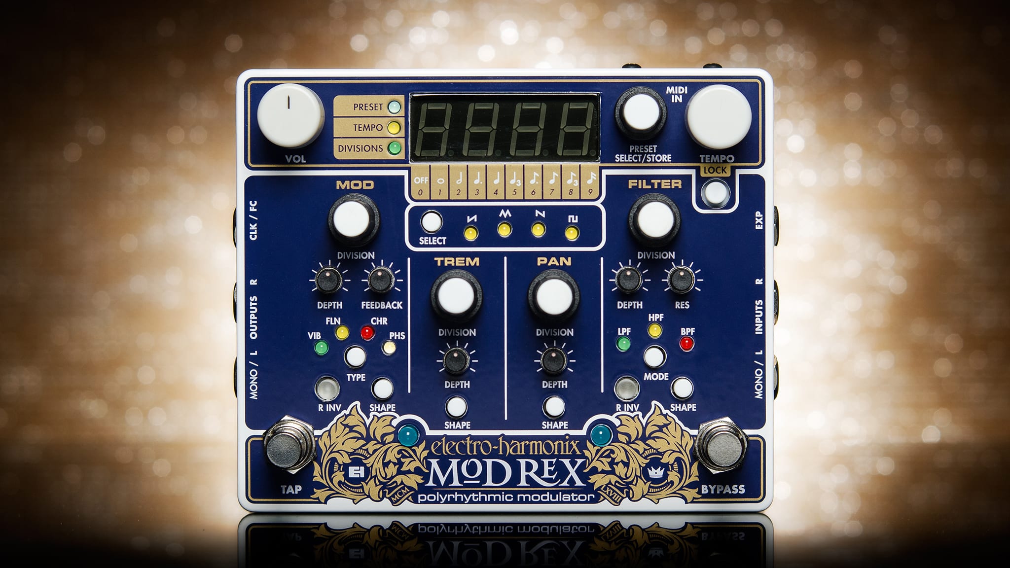 Mod Rex | Polyrhythmic Modulator - Electro-Harmonix