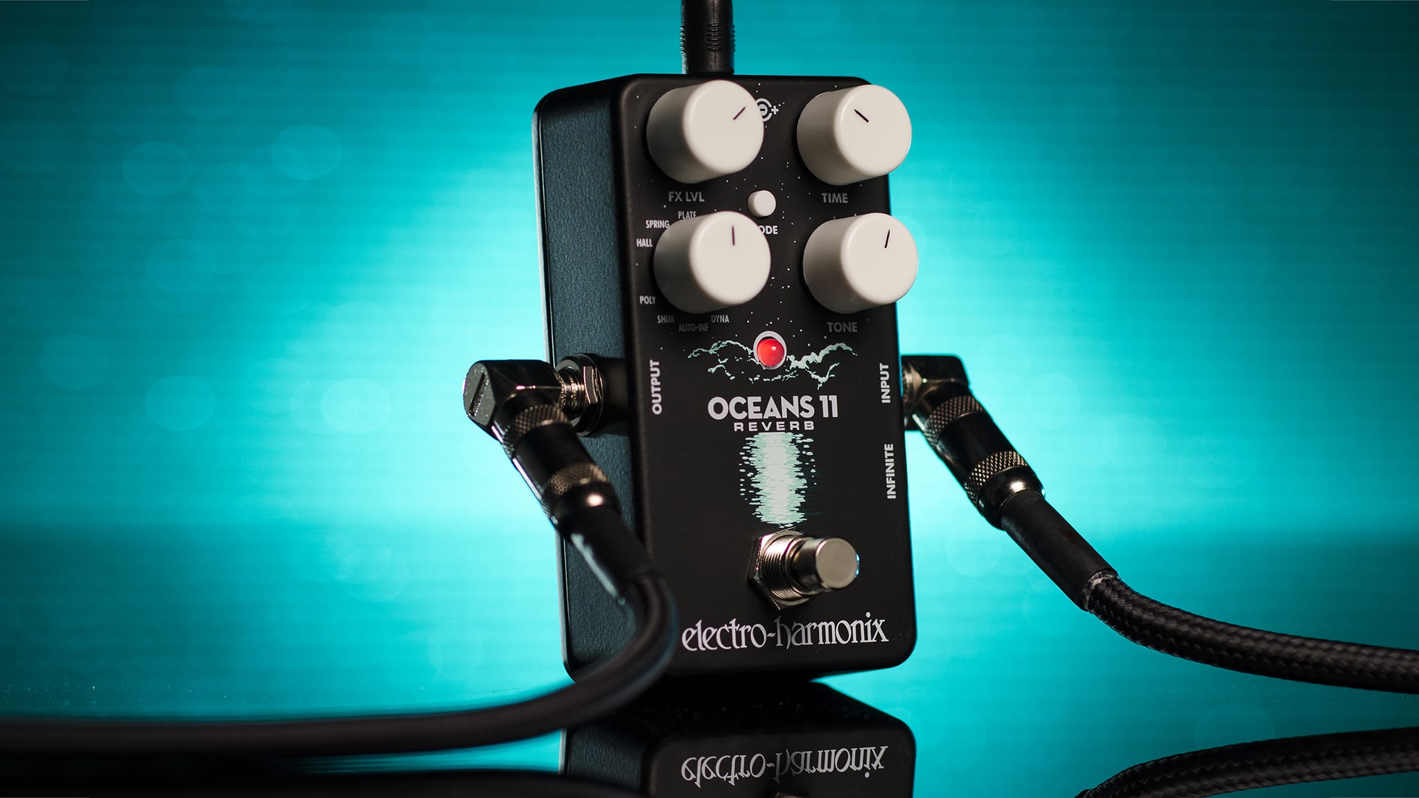 PEDAL DE REVERB ELECTRO-HARMONIX OCEANS 11