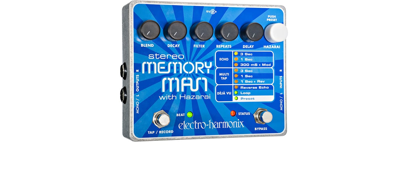Stereo Memory Man with Hazarai | Delay & Looper - Electro-Harmonix
