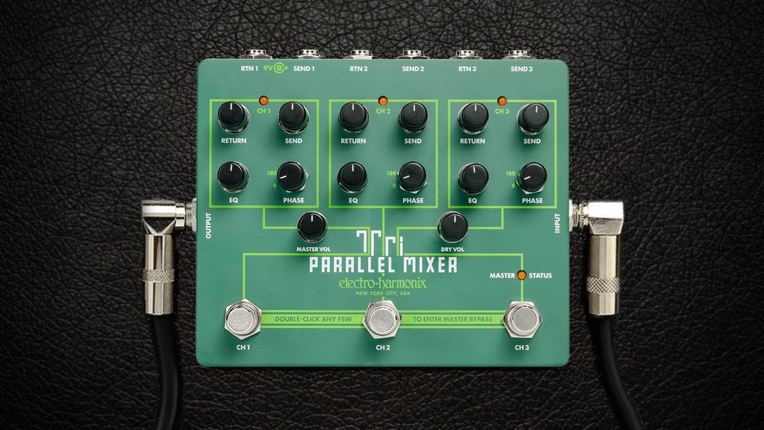 Tri Parallel Mixer Effects Loop Mixer / Switcher ElectroHarmonix