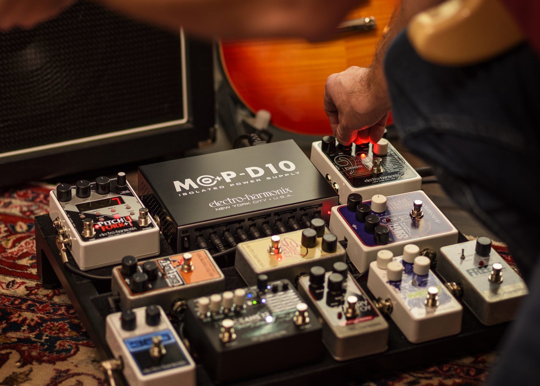 Electro-Harmonix Introduces The MOP-D10 Isolated Power Supply