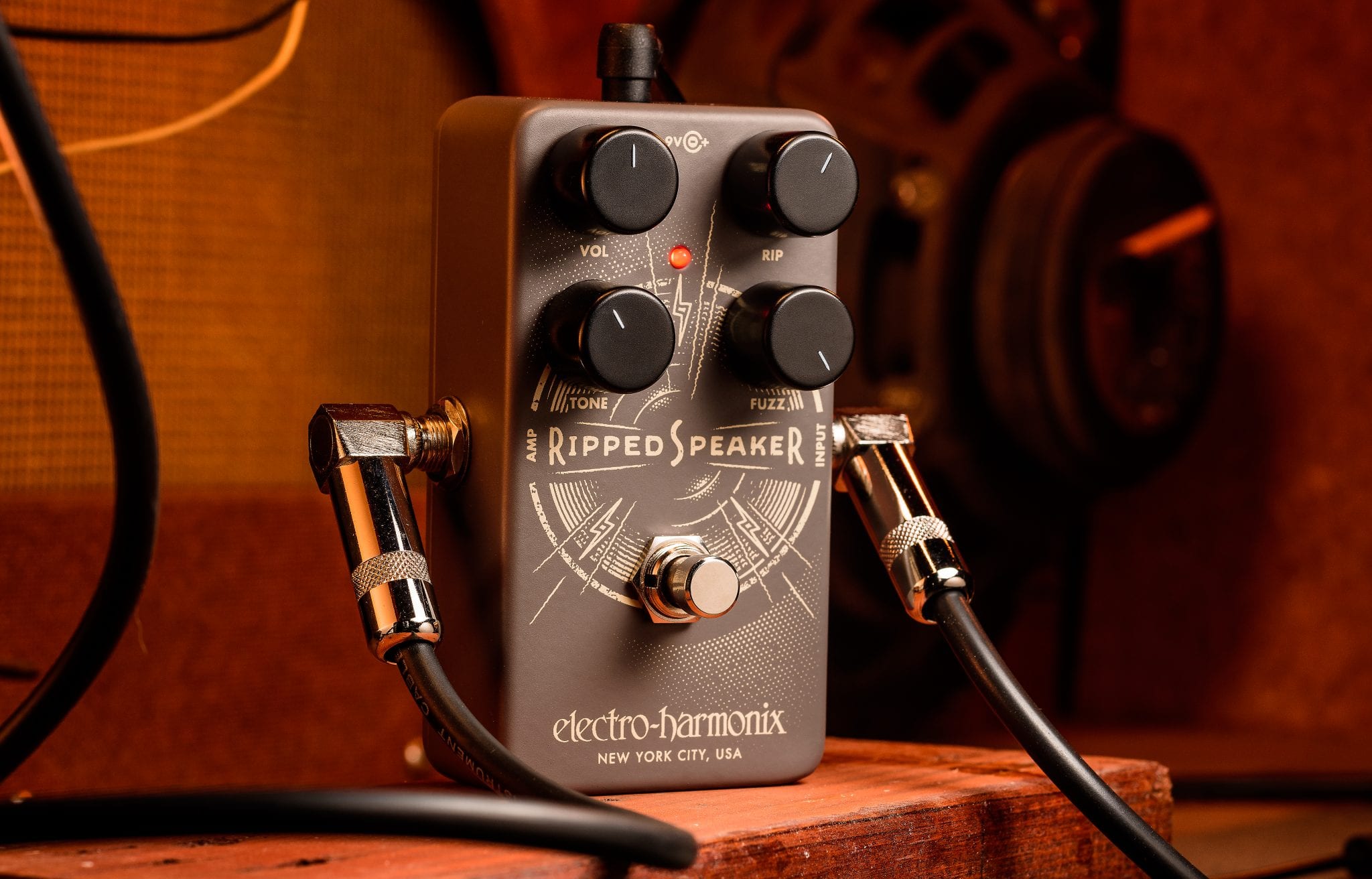 Electro-Harmonix Introduces The Ripped Speaker Fuzz Pedal