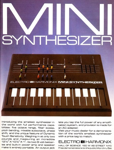 EHX FLASHBACK: Mini Synthesizer