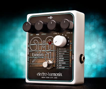 Introducing the EHX BASS9 Bass Machine