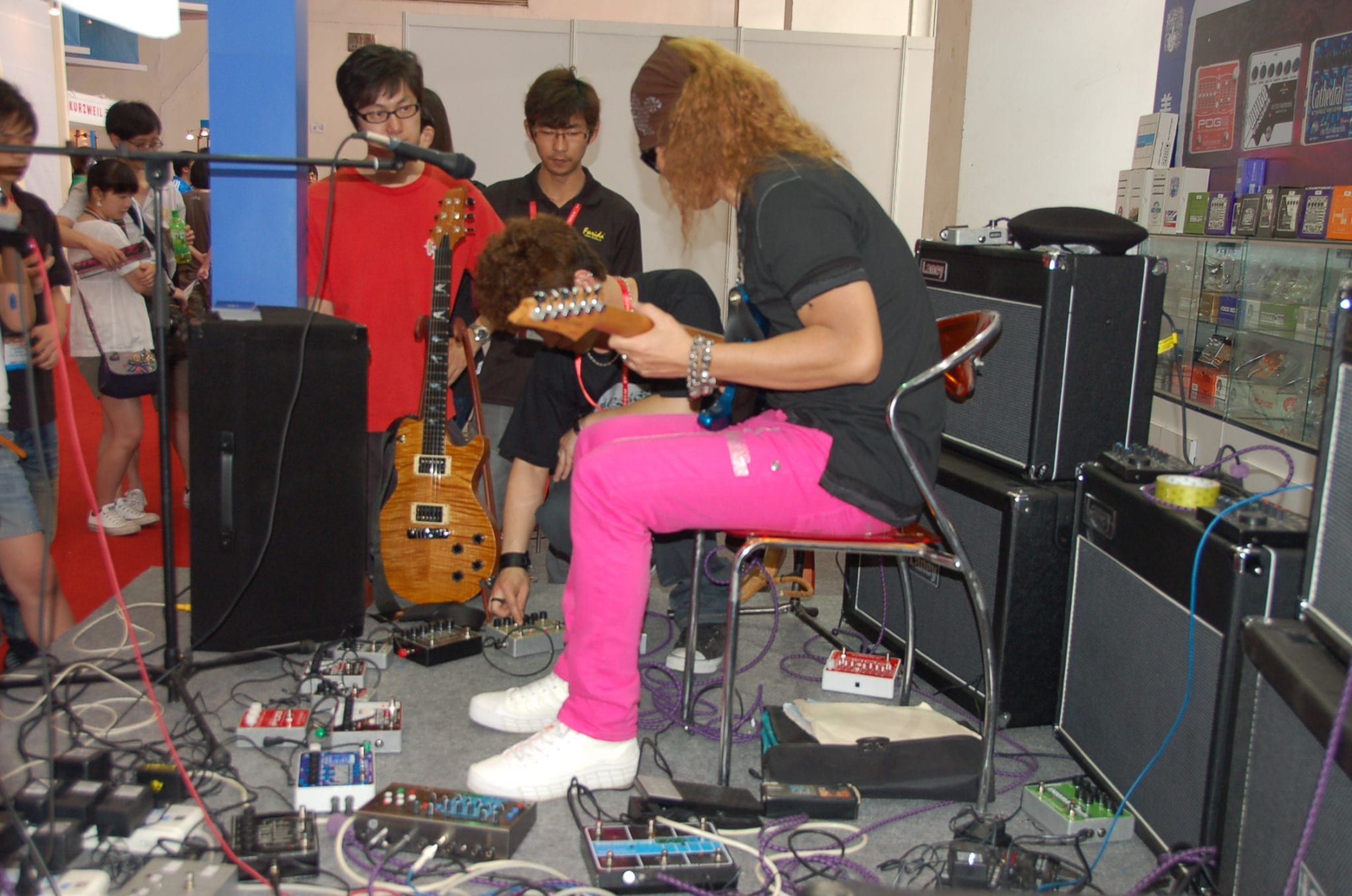 EHX at the Beijing show 2010
