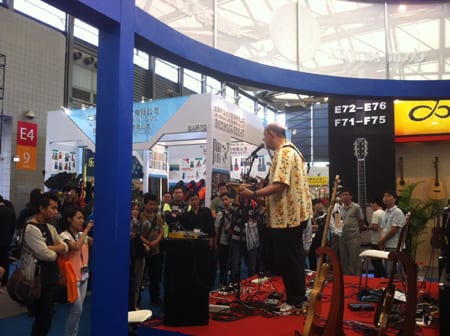 EHX at MUSIC CHINA 2012 show