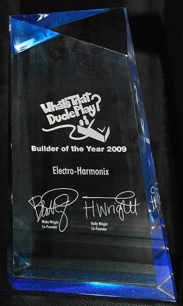 Electro-Harmonix  Builder of the Year 2009