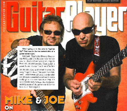 Joe Satriani talks about the EHX POG