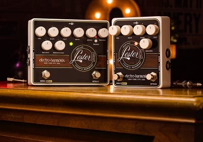 Electro-Harmonix Unveils Lester G & Lester K Stereo Rotary Speaker Emulators