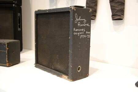 Ramones Dirt Road Special Amp on Display