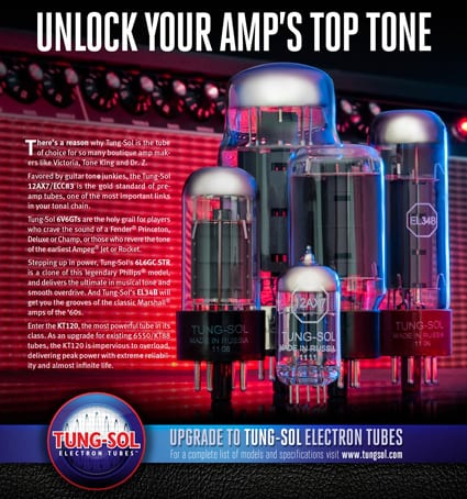 UNLOCK YOUR AMP’S TOP TONE