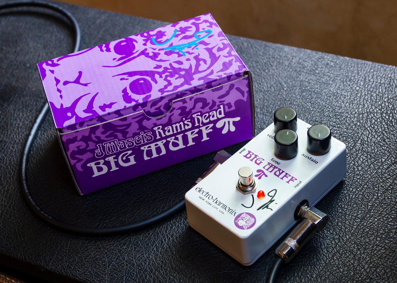 Electro-Harmonix Unveils the J Mascis Ram's Head Big Muff Pi