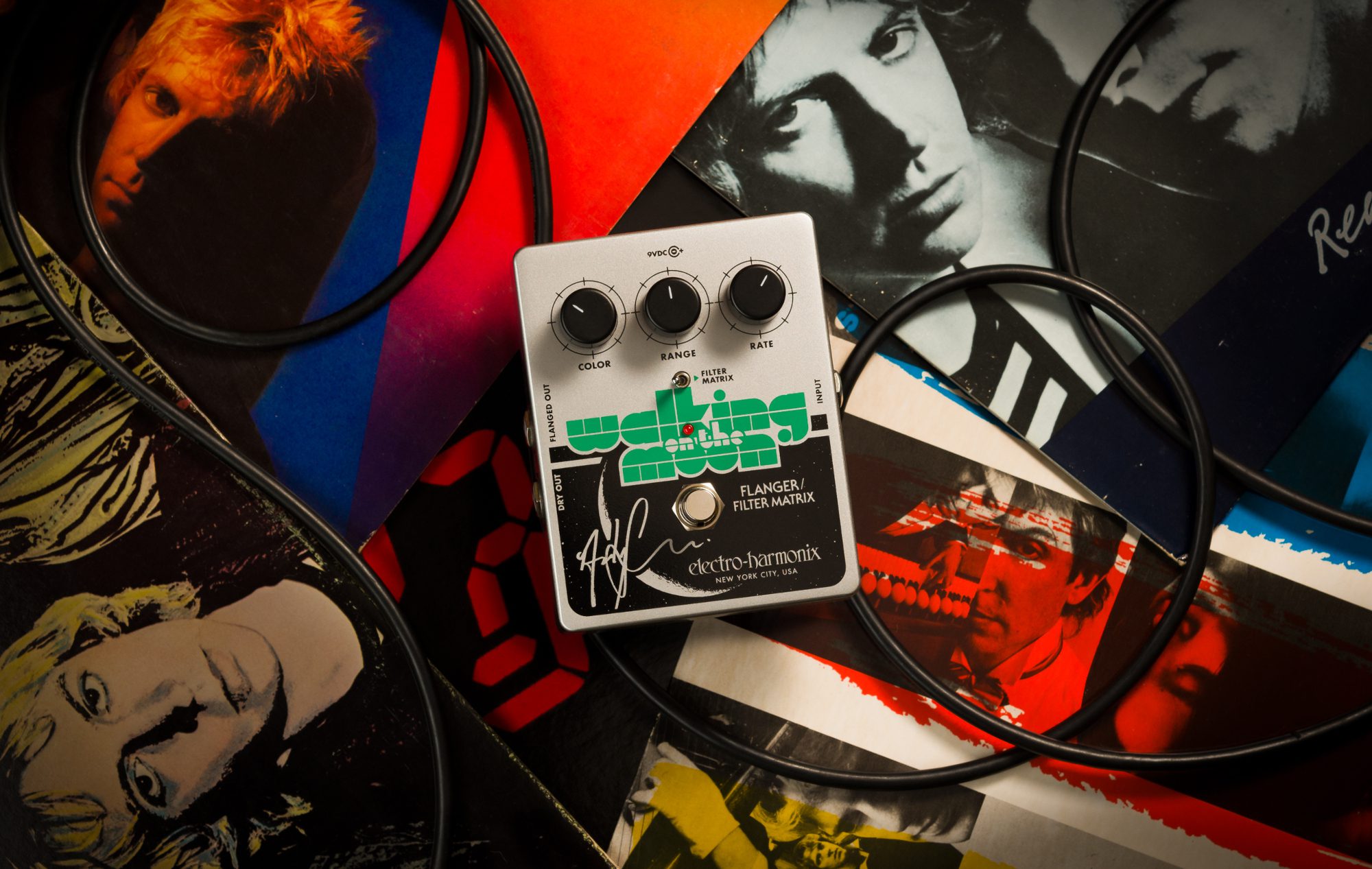 Electro-Harmonix Launches the Andy Summers Walking on the Moon Flanger Pedal