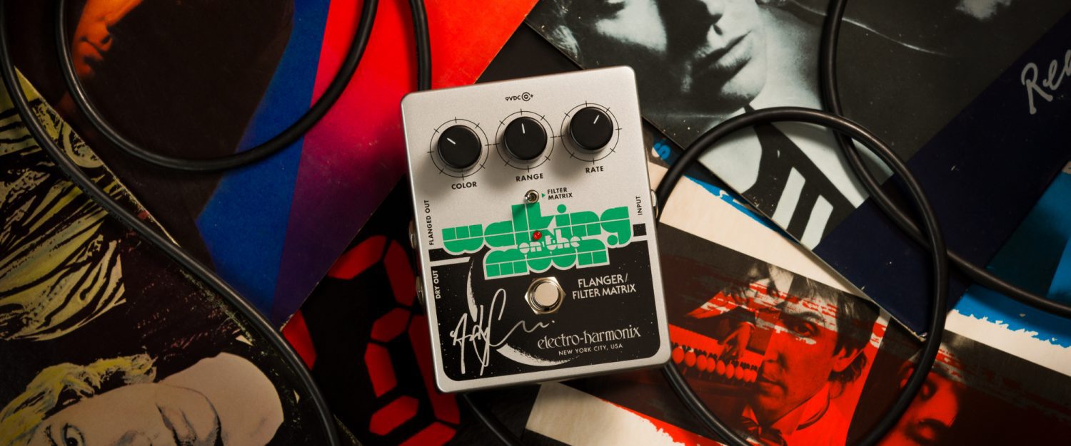 Andy Summers Walking On The Moon Analog Flanger / Filter Matrix ElectroHarmonix Andy Summers Walking On The Moon Analog Flanger / Filter Matrix ElectroHarmonix