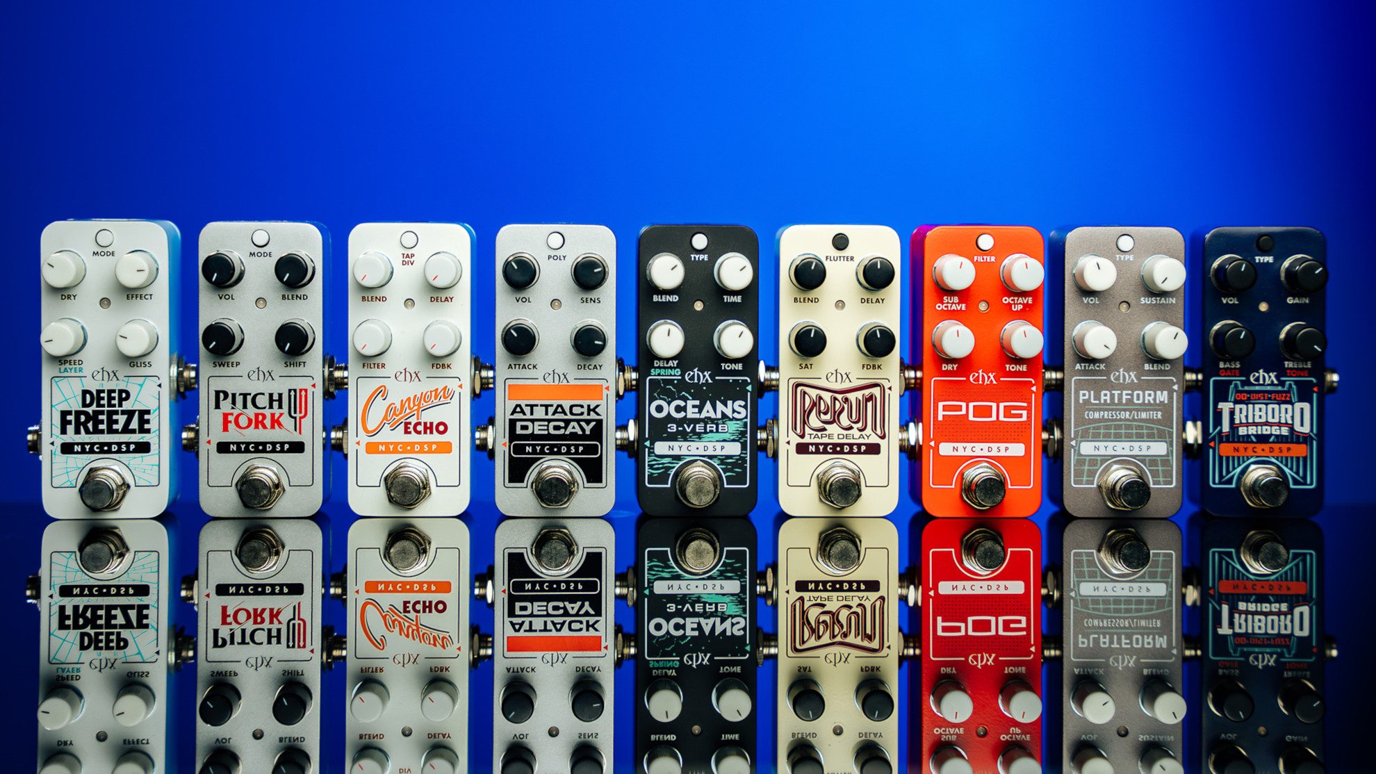 EHX’s Biggest Pedal Release Ever! Meet the Pico-sized NYC DSP Series