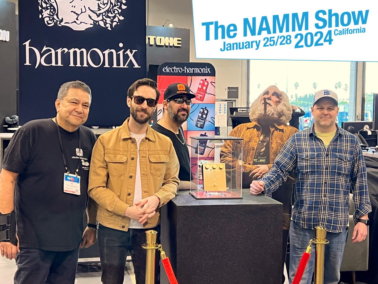 Electro-Harmonix Takes Center Stage at NAMM 2024