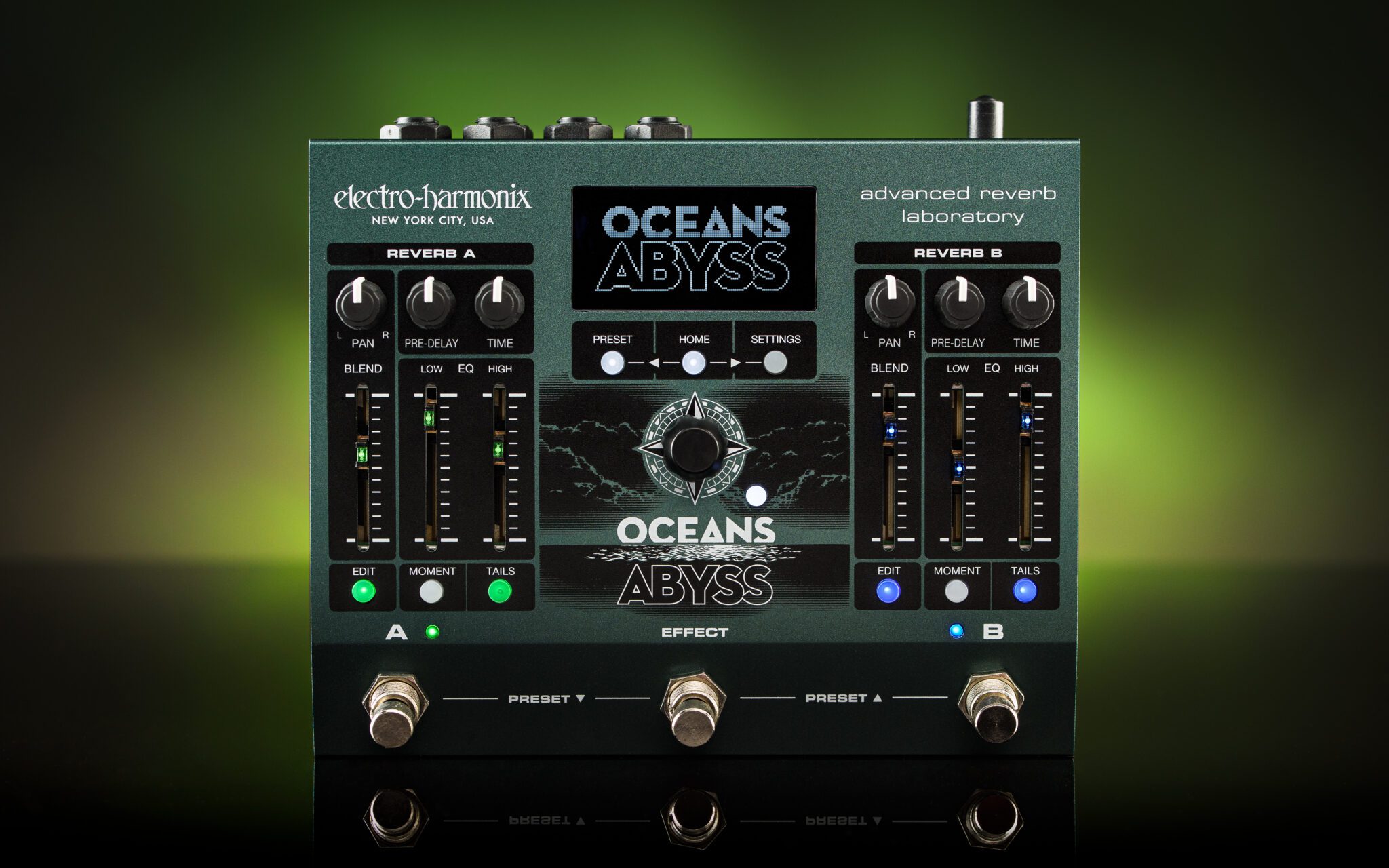 Réverbes stéréo doubles Oceans Abyss