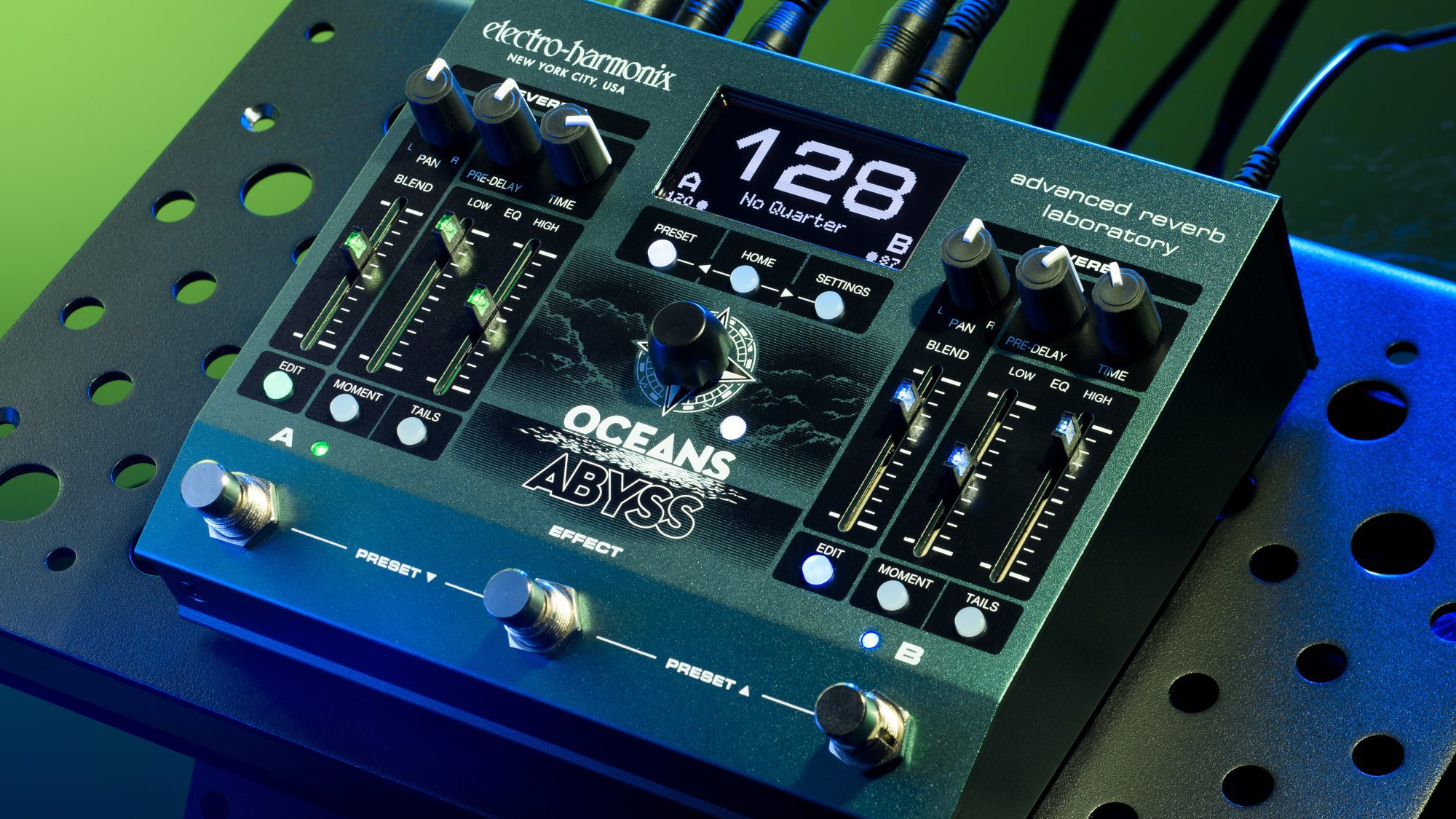 128 préréglages utilisateur Oceans Abyss