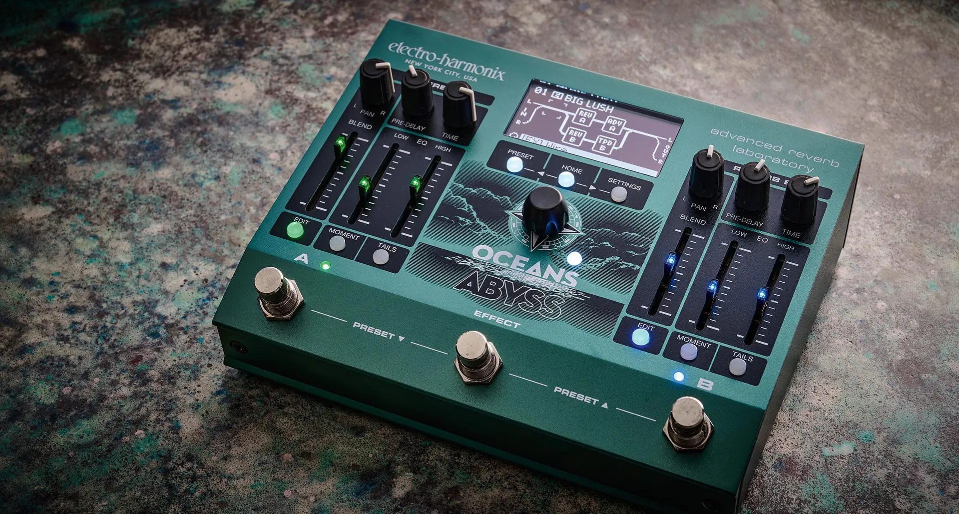 “Most Ambitious Reverb Pedal to Date” | Guitarist Magazine Rates the Oceans Abyss
